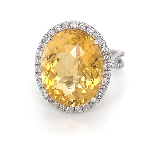 Lady's Colored Stone Rings - Women's 14 Karat White Gold r71496 - Brax jewelers Brax Jewelers Newport Beach, CA