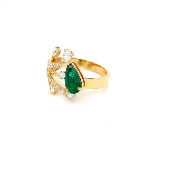 Lady's Colored Stone Rings - Women's 18 Karat Yellow Gold Brax jewelers Image 4 Brax Jewelers Newport Beach, CA