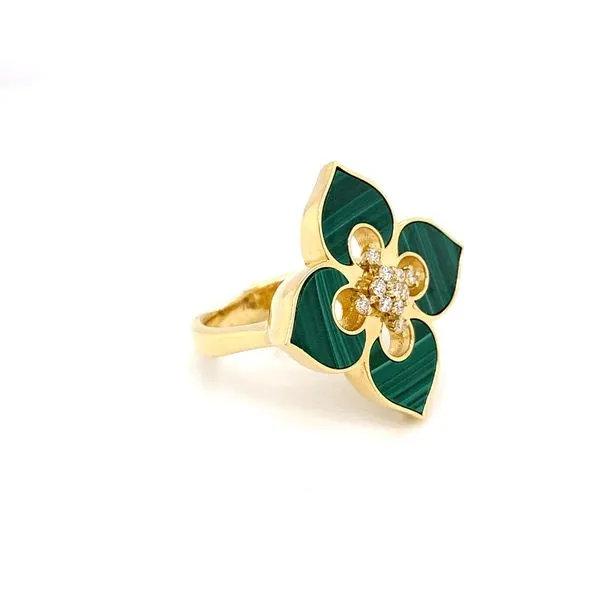 Lady's Colored Stone Rings - Women's 18 Karat Yellow Gold  Brax jewelers Image 2 Brax Jewelers Newport Beach, CA