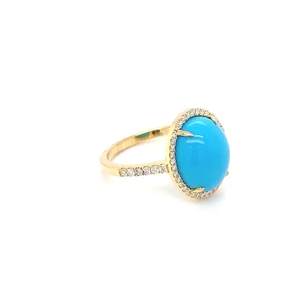 Lady's Colored Stone Rings - Women's 18 Karat Yellow Gold Brax jewelers Image 2 Brax Jewelers Newport Beach, CA