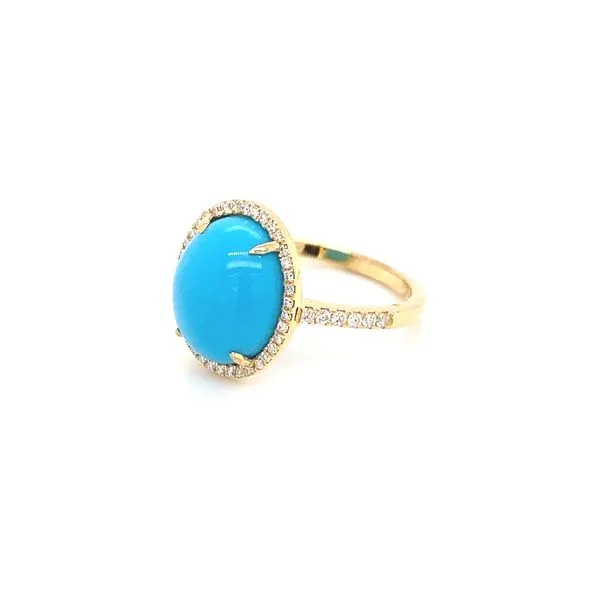 Lady's Colored Stone Rings - Women's 18 Karat Yellow Gold Brax jewelers Image 4 Brax Jewelers Newport Beach, CA