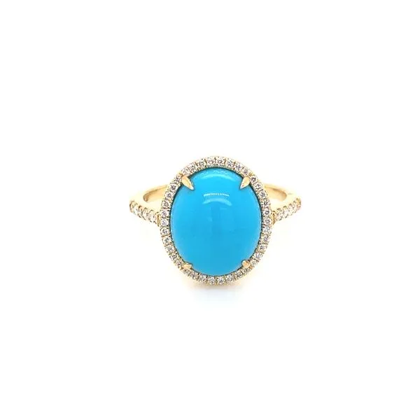 Lady's Colored Stone Rings - Women's 18 Karat Yellow Gold Brax jewelers Brax Jewelers Newport Beach, CA