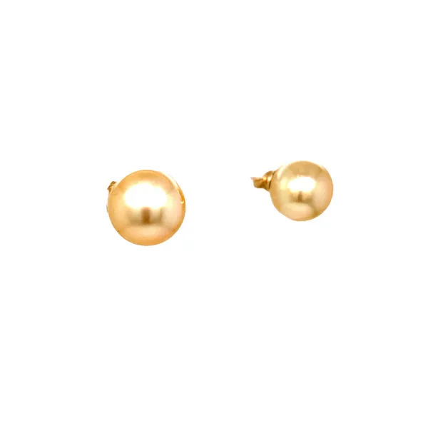 Lady's Pearl Earrings 14 Karat White Gold e87270 - Brax jewelers Image 2 Brax Jewelers Newport Beach, CA