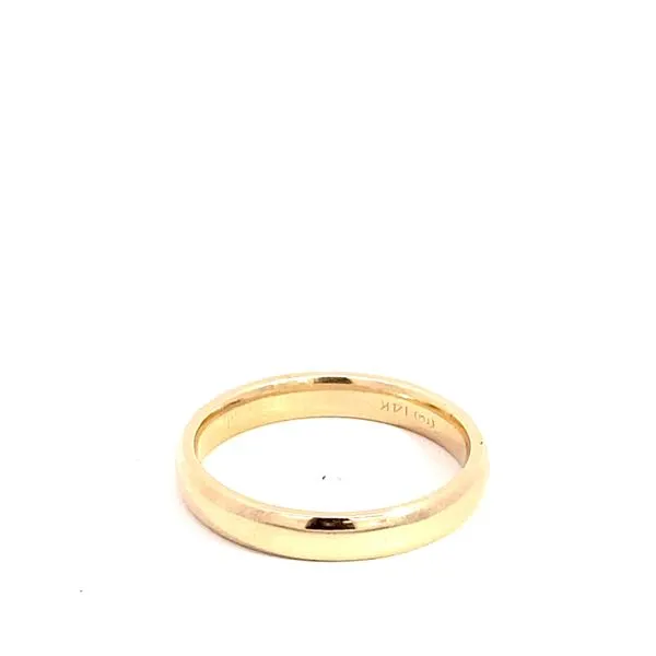 Gent's 14 Karat Yellow Gold Wedding Band 5.58 G size 10.75 Image 3 Brax Jewelers Newport Beach, CA