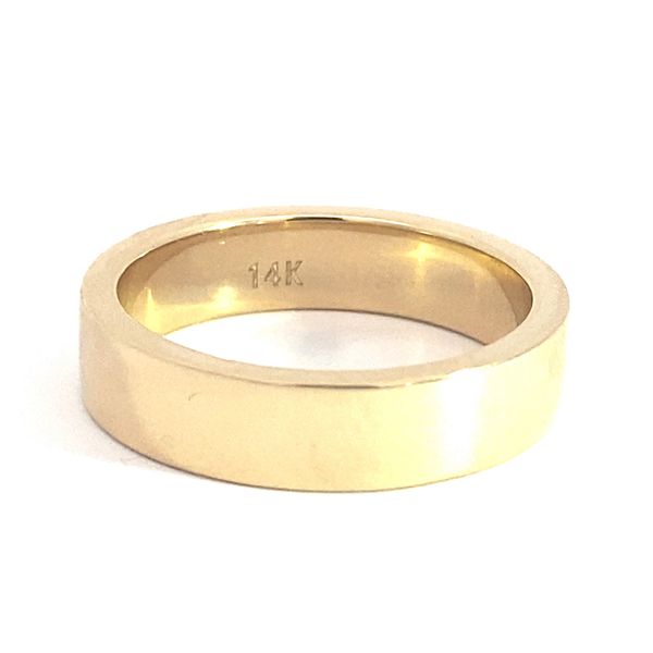 Men's Gold Wedding Band Brax Jewelers Newport Beach, CA