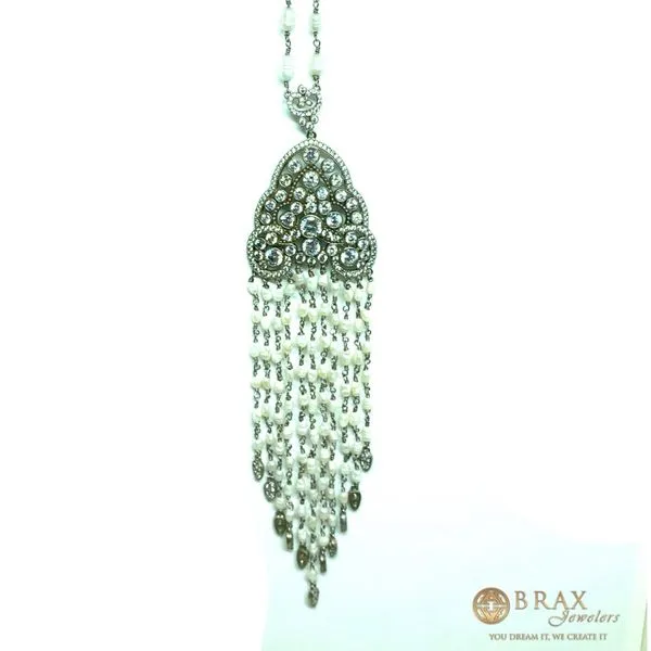 Silver Necklace Image 2 Brax Jewelers Newport Beach, CA