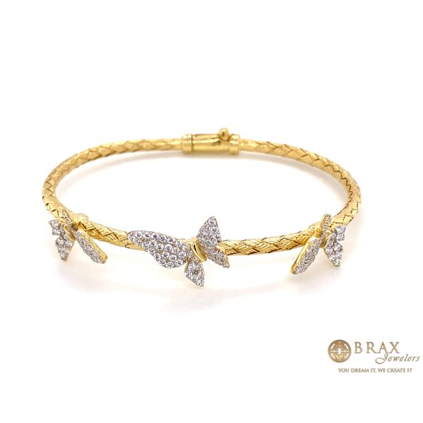 Yellow Bangle Butterfly Bracelet Brax Jewelers Newport Beach, CA