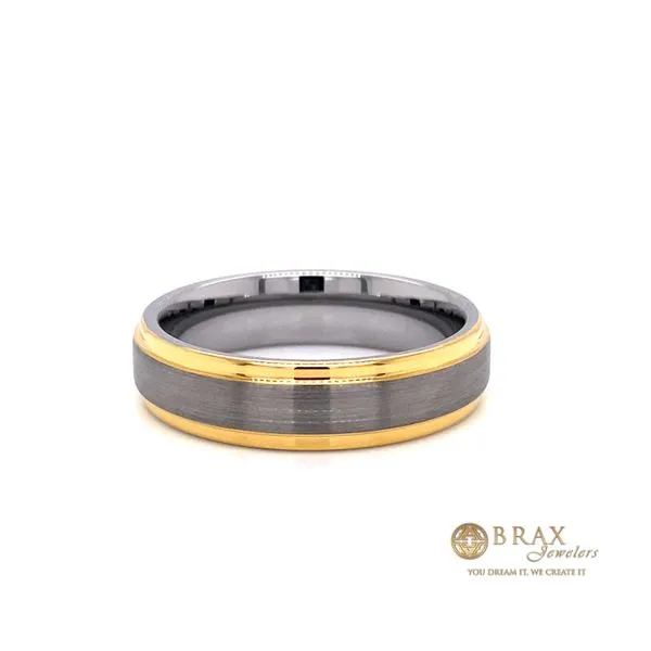 Men's Alternative Metal Wedding Band Brax Jewelers Newport Beach, CA