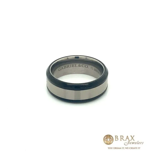 Men's Alternative Metal Wedding Band Brax Jewelers Newport Beach, CA