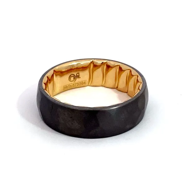 Men's Alternative Metal Wedding Band Brax Jewelers Newport Beach, CA