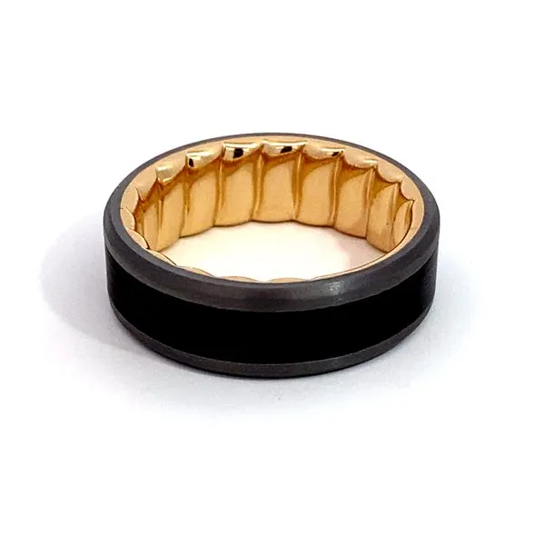 Men's Alternative Metal Wedding Band Brax Jewelers Newport Beach, CA