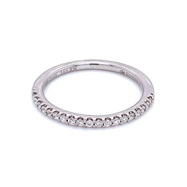 Romance is Spoken Here Wedding Set in 14kw Image 2 Bryan Jewelry Prattville, AL