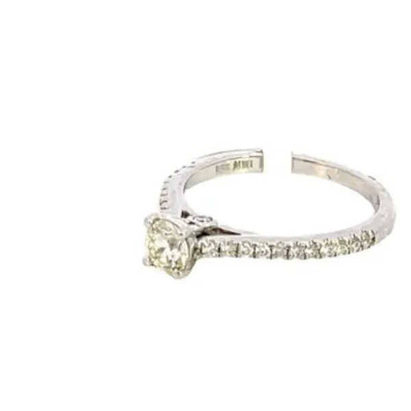 14KW Engagement ring w/.38 round center Image 3 Bryan Jewelry Prattville, AL