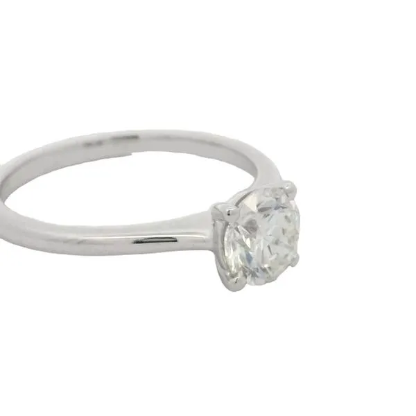 1ct Round Engagement ring in 14KW Image 2 Bryan Jewelry Prattville, AL