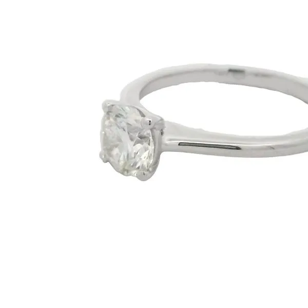 1ct Round Engagement ring in 14KW Image 3 Bryan Jewelry Prattville, AL