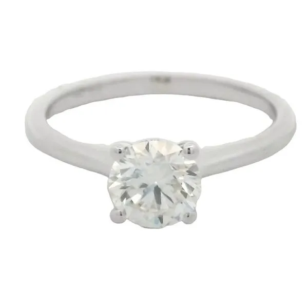 1ct Round Engagement ring in 14KW Bryan Jewelry Prattville, AL