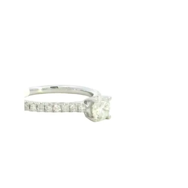 .50ct 14k White Gold Engagement Ring Image 2 Bryan Jewelry Prattville, AL