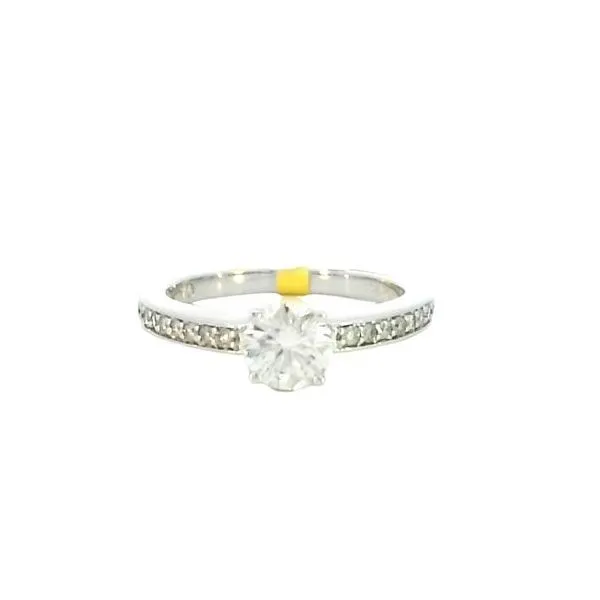 .90ctw Diamond Engagement Ring in 14k White Gold Bryan Jewelry Prattville, AL
