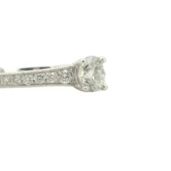 Diamond engagement ring in 14kw Image 2 Bryan Jewelry Prattville, AL