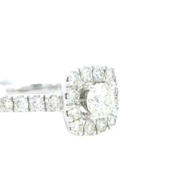Diamond Engagement Ring-14kw Image 2 Bryan Jewelry Prattville, AL