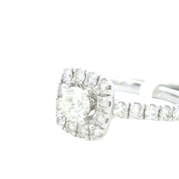 Diamond Engagement Ring-14kw Image 3 Bryan Jewelry Prattville, AL