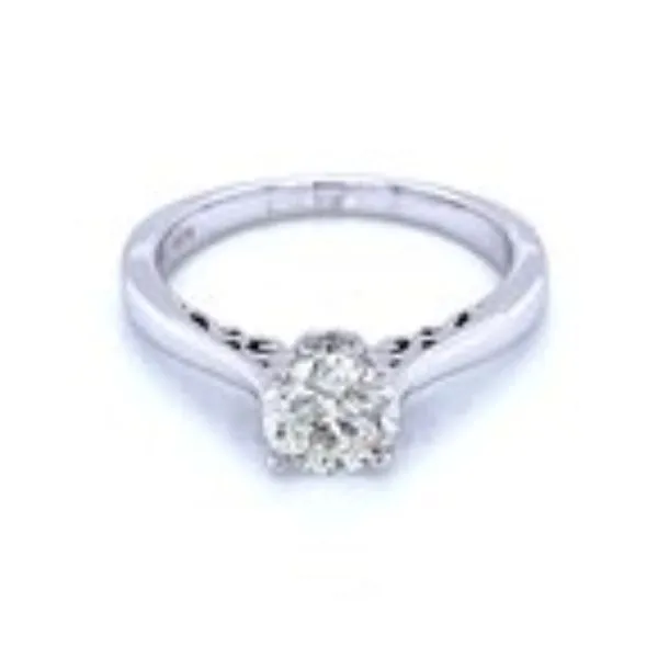 Happy Diamond Ring - 14k Yellow Gold Image 3 Bryan Jewelry Prattville, AL