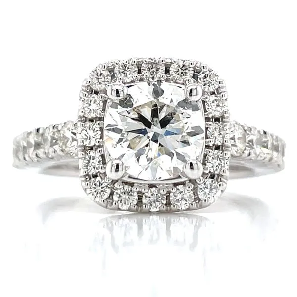 2 1/2ctw Halo Engagement Ring Bryan Jewelry Prattville, AL