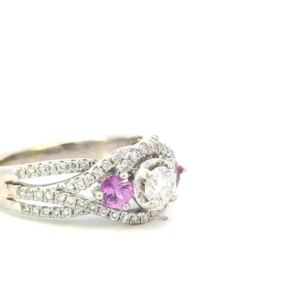 Pretty in Pink- Previously Loved Three Stone Ring Image 3 Bryan Jewelry Prattville, AL