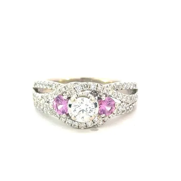 Pretty in Pink- Previously Loved Three Stone Ring Bryan Jewelry Prattville, AL