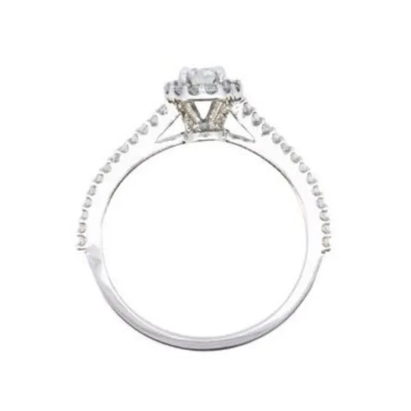 Ladies .5000 Ctw Diamond Ring / 14 Kt W Image 4 Bryan Jewelry Prattville, AL