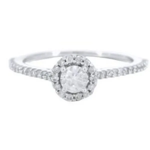 Ladies .5000 Ctw Diamond Ring / 14 Kt W Bryan Jewelry Prattville, AL