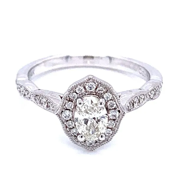 Make Her Day Oval Engagement Ring Image 4 Bryan Jewelry Prattville, AL