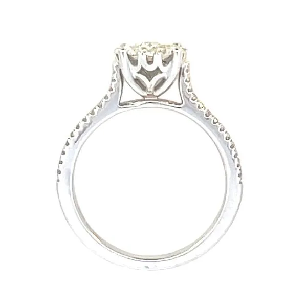 Radiant Harmony Diamond Ring Image 2 Bryan Jewelry Prattville, AL