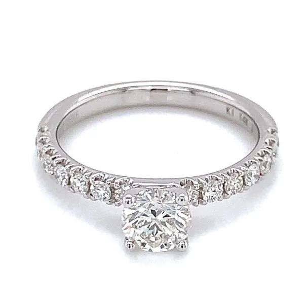 Toast the Romance Engagement Ring-1ctw- 14kw Image 2 Bryan Jewelry Prattville, AL