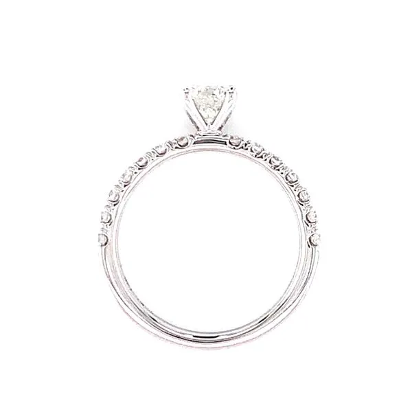 Toast the Romance Engagement Ring-1ctw- 14kw Image 4 Bryan Jewelry Prattville, AL