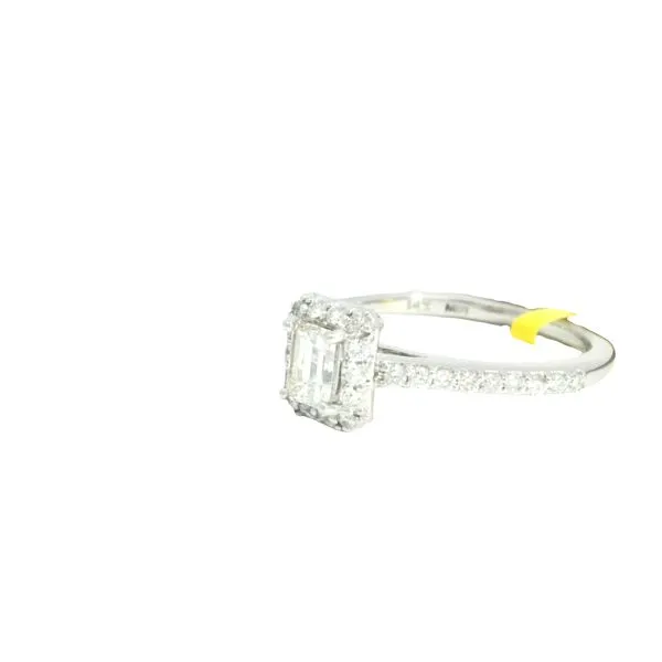 Diamond engagement Ring in 14kw Image 4 Bryan Jewelry Prattville, AL
