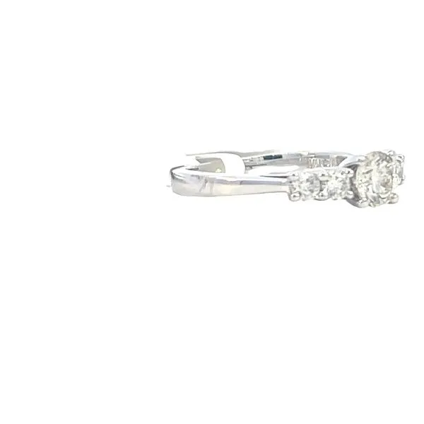 5 Stone Diamond Ring-14kw Image 3 Bryan Jewelry Prattville, AL
