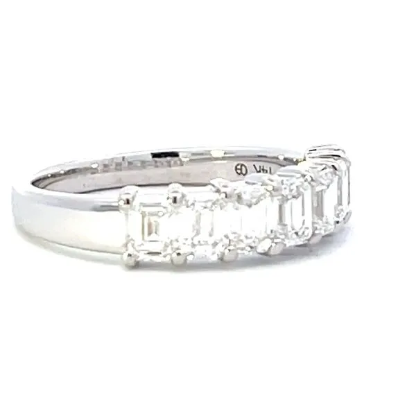 1 1/2ctw Emerald Cut Diamond Band Image 3 Bryan Jewelry Prattville, AL