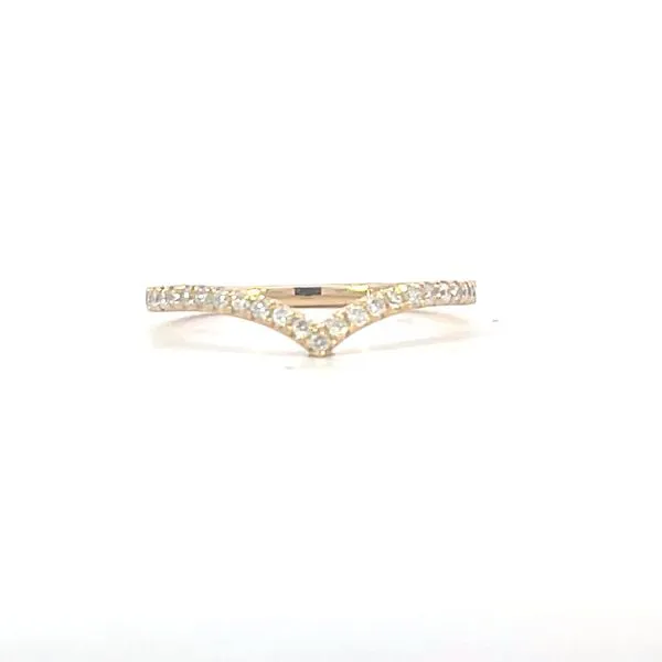 Chevron band 1/4ctw-14ky-1.7mm Bryan Jewelry Prattville, AL