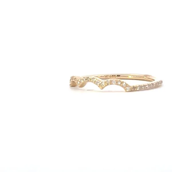 Shadow Band For A Three Stone Ring Image 2 Bryan Jewelry Prattville, AL