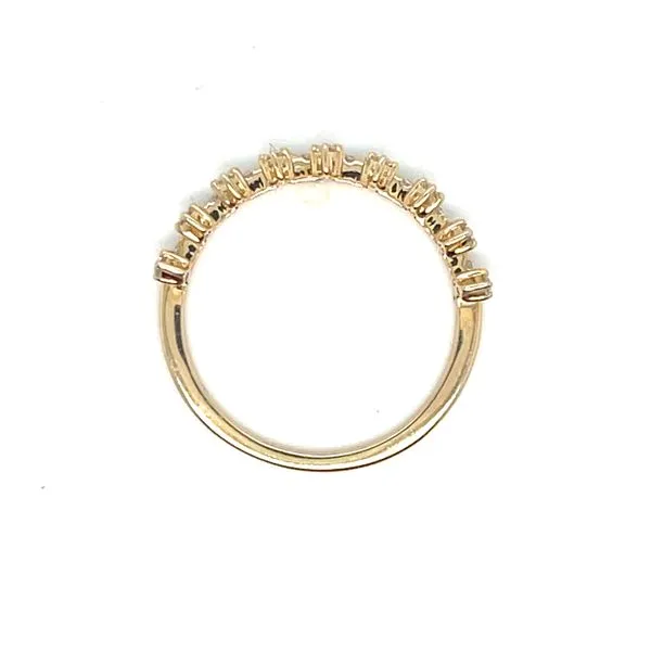 14ky 1/5ctw diamond crown band Image 3 Bryan Jewelry Prattville, AL
