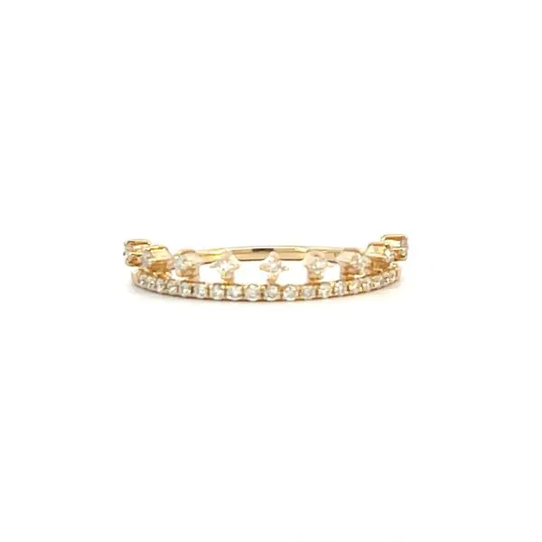 14ky 1/5ctw diamond crown band Bryan Jewelry Prattville, AL