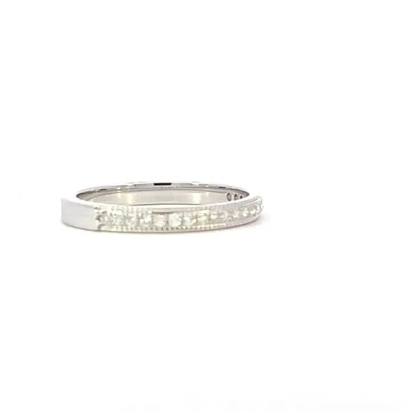 Milgrian edged diamond wedding band-14kw-.16ctw Image 2 Bryan Jewelry Prattville, AL