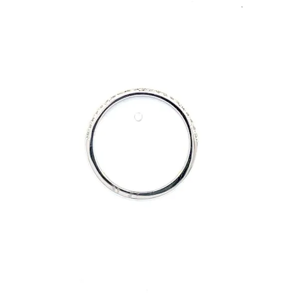 Milgrian edged diamond wedding band-14kw-.16ctw Image 4 Bryan Jewelry Prattville, AL