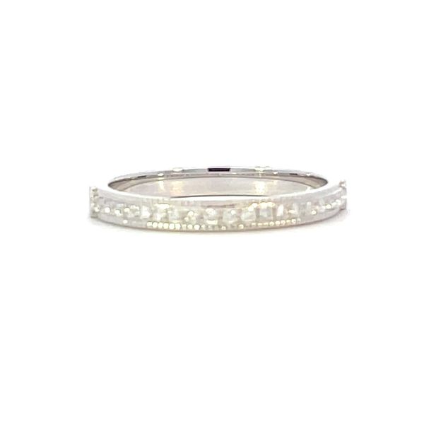 Milgrian edged diamond wedding band-14kw-.16ctw Bryan Jewelry Prattville, AL