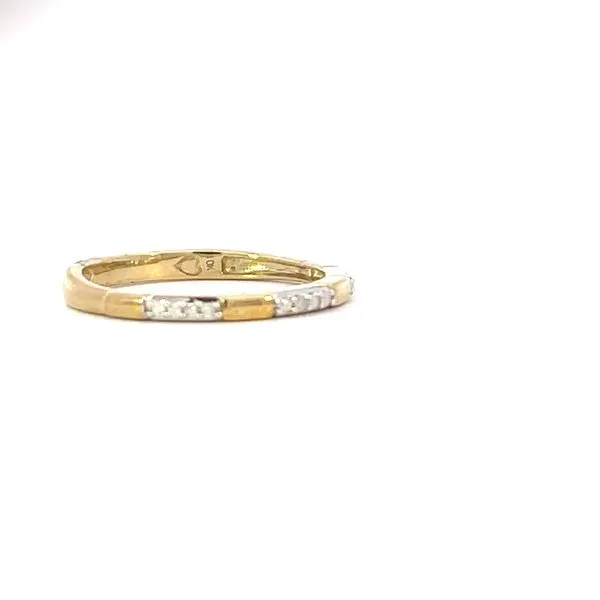 Stackable diamond band .096ctw 10ky Image 2 Bryan Jewelry Prattville, AL