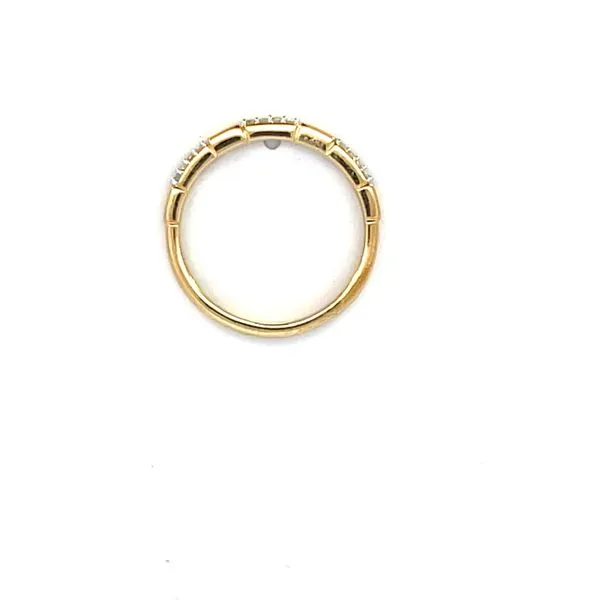 Stackable diamond band .096ctw 10ky Image 4 Bryan Jewelry Prattville, AL