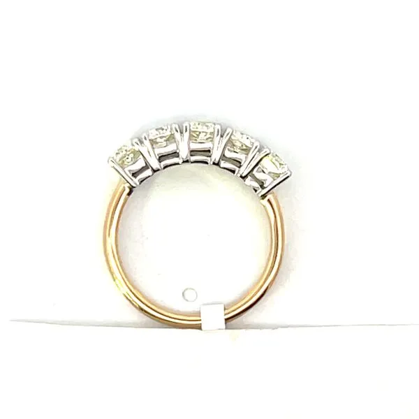 5 Diamond Cushion Cut Band Image 3 Bryan Jewelry Prattville, AL