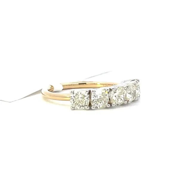 5 Diamond Cushion Cut Band Image 4 Bryan Jewelry Prattville, AL