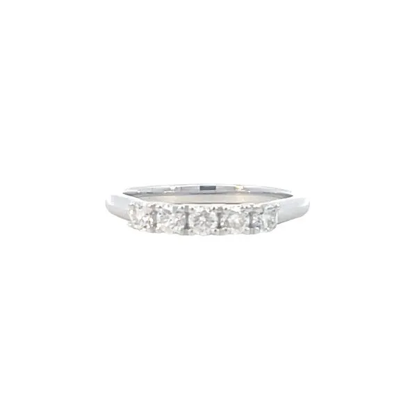 A five (5) stone 14kw 1/2ctw diamond band Bryan Jewelry Prattville, AL